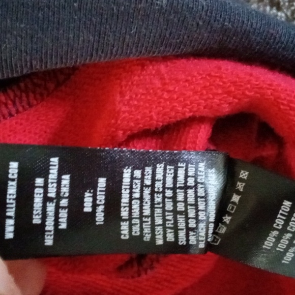 All Fenix Melbourne color block partial zip sweatshirt - Picture 4 of 8